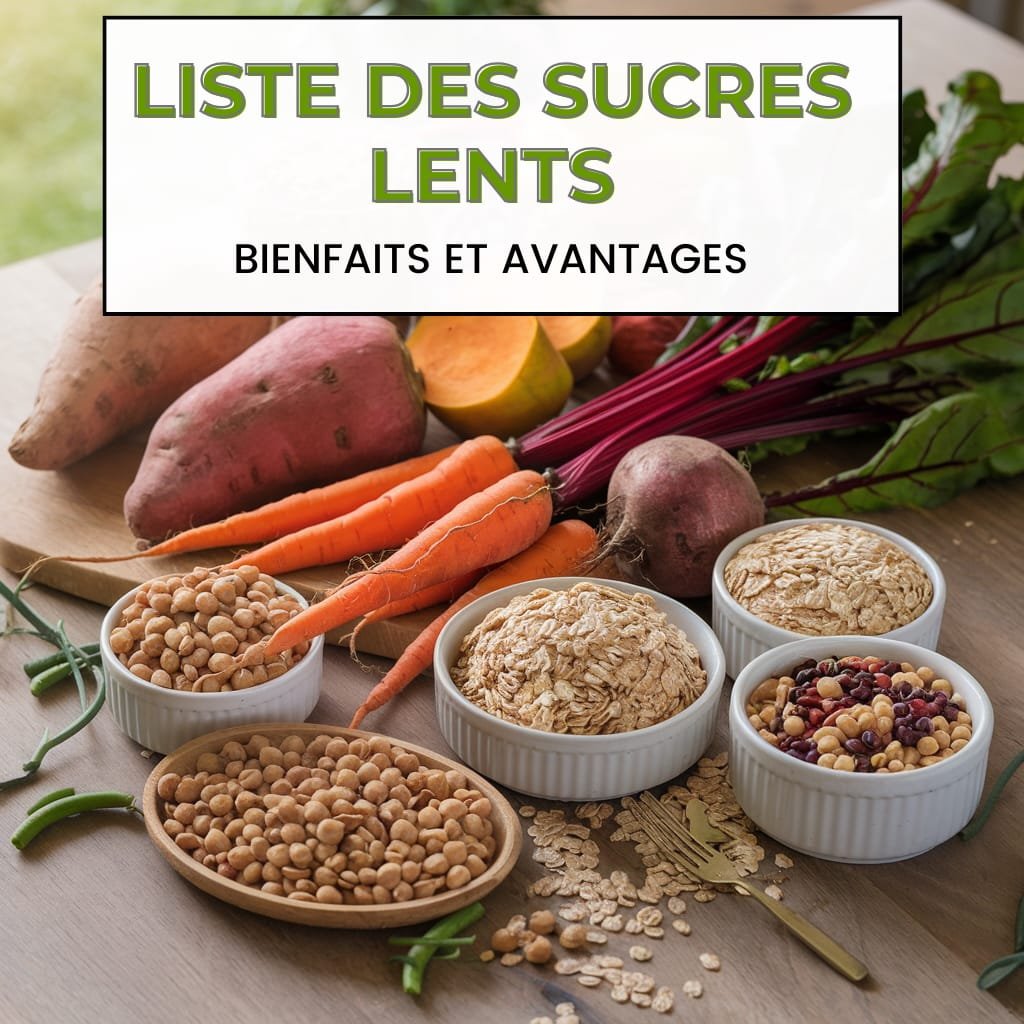 Liste des sucres lents et bienfaits