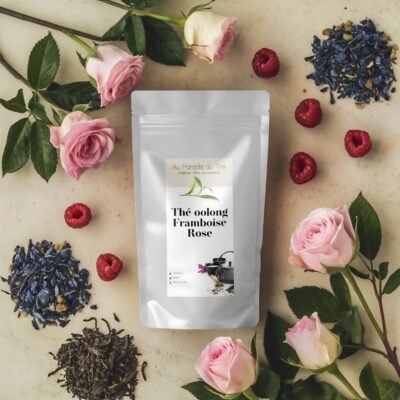 sachet Thé oolong Framboise Rose