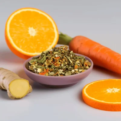 Tisane des Alpes à l’Orange