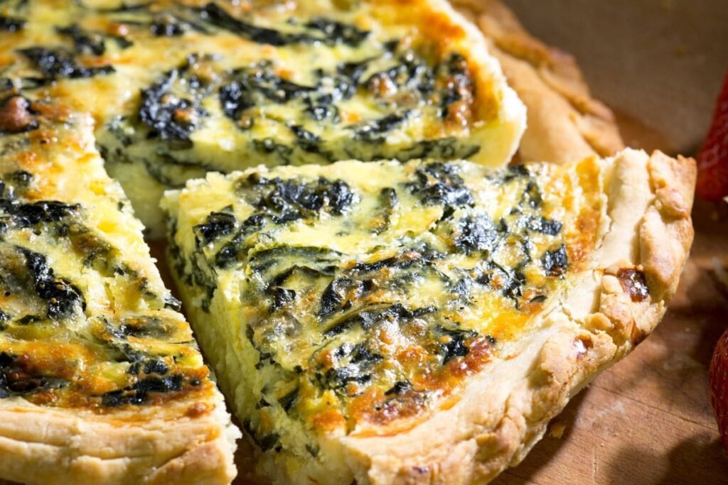 quiche aux épinards